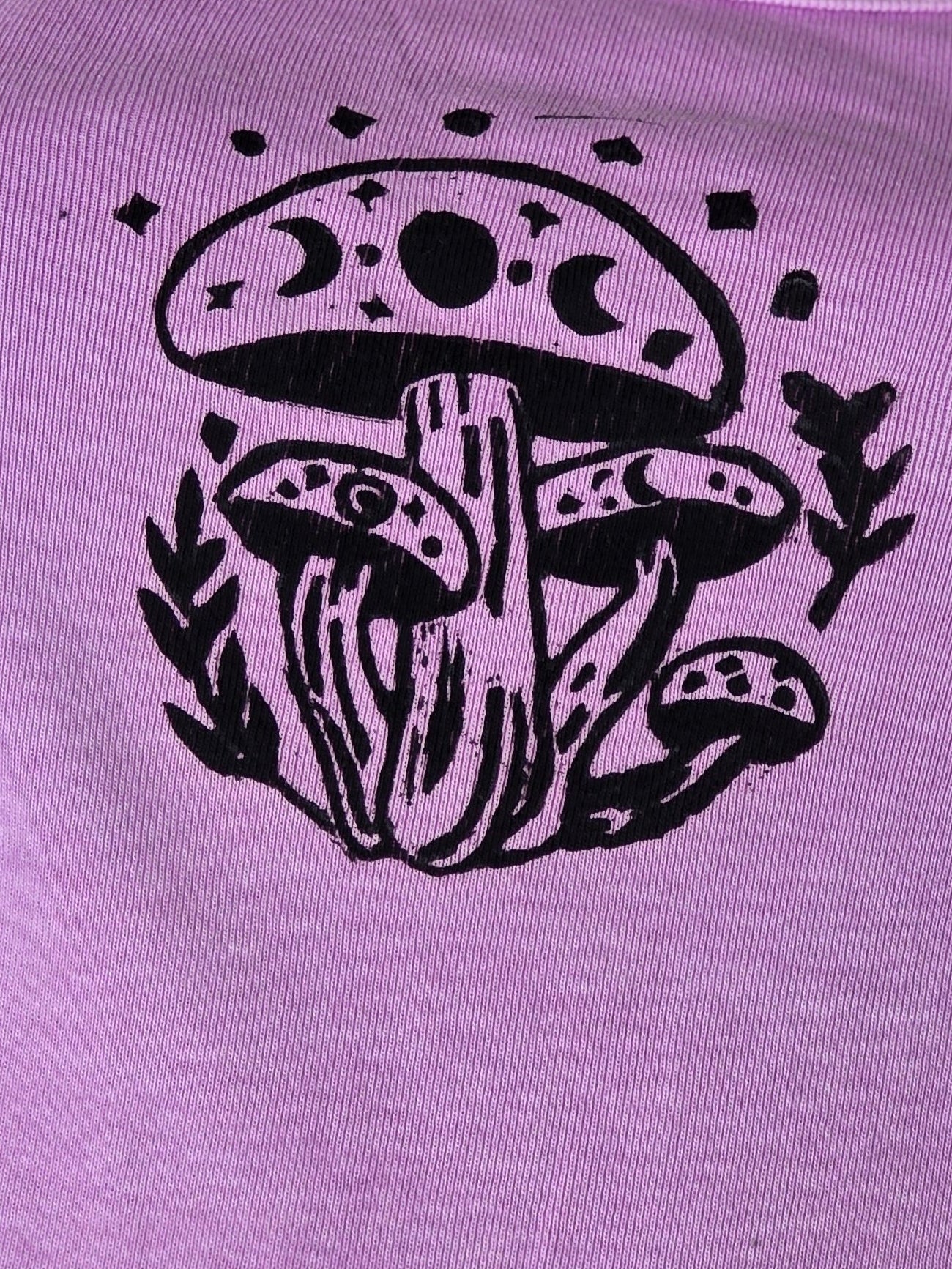 Youth S Moonshroom Print Pink Tank