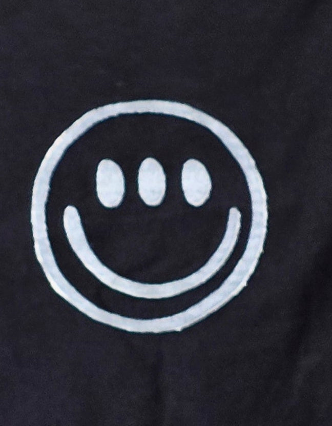 XL Third Eye Smiley Crop Top