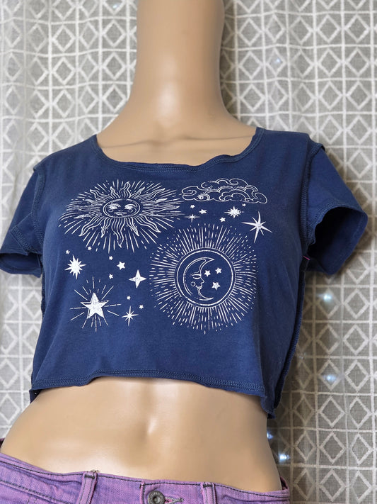 Celestial Sun & Moon Slit Weave