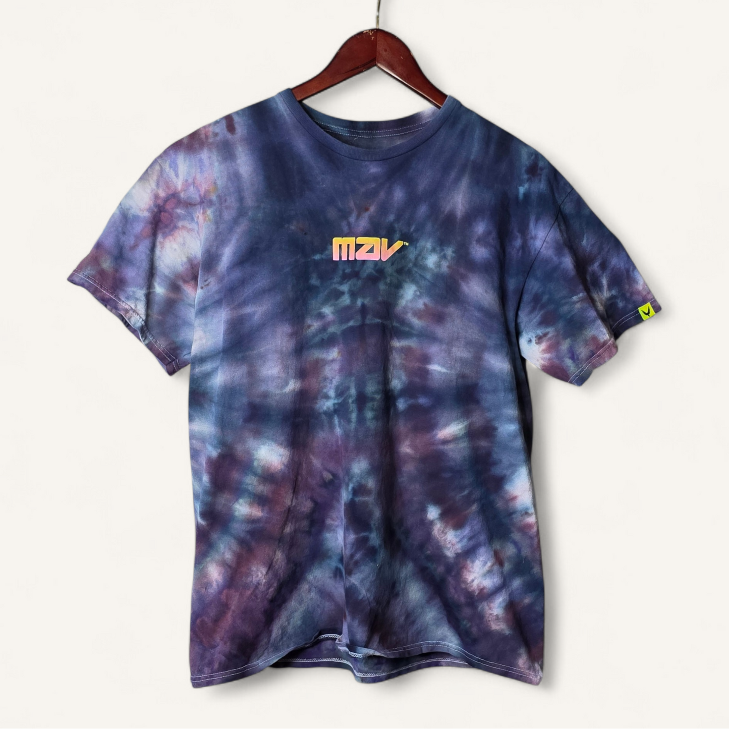 XL Mav Happy Face Ice Dyed Tee