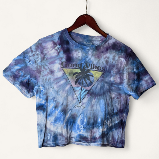 Large Ice Dyed Hurley Good Vibes 3 Tee