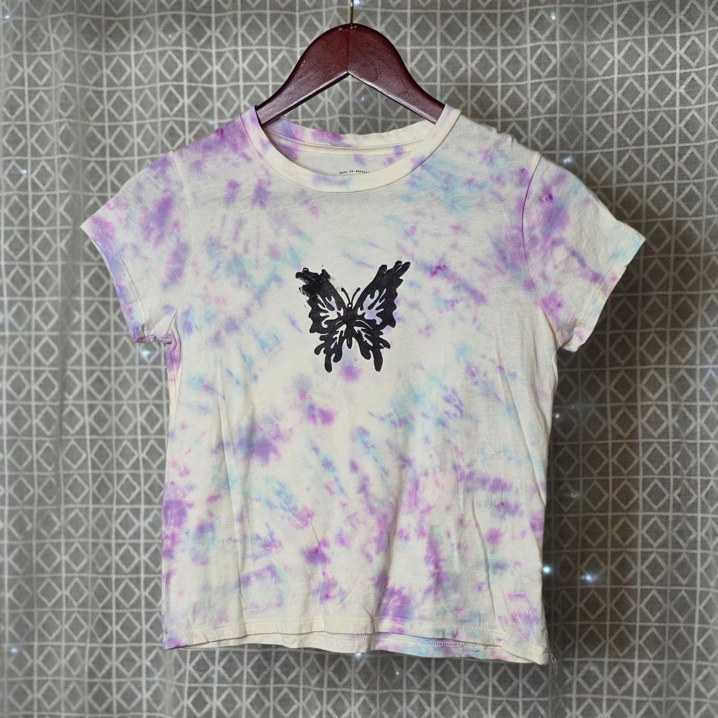 Small MISPRINT Butterfly Print Tee