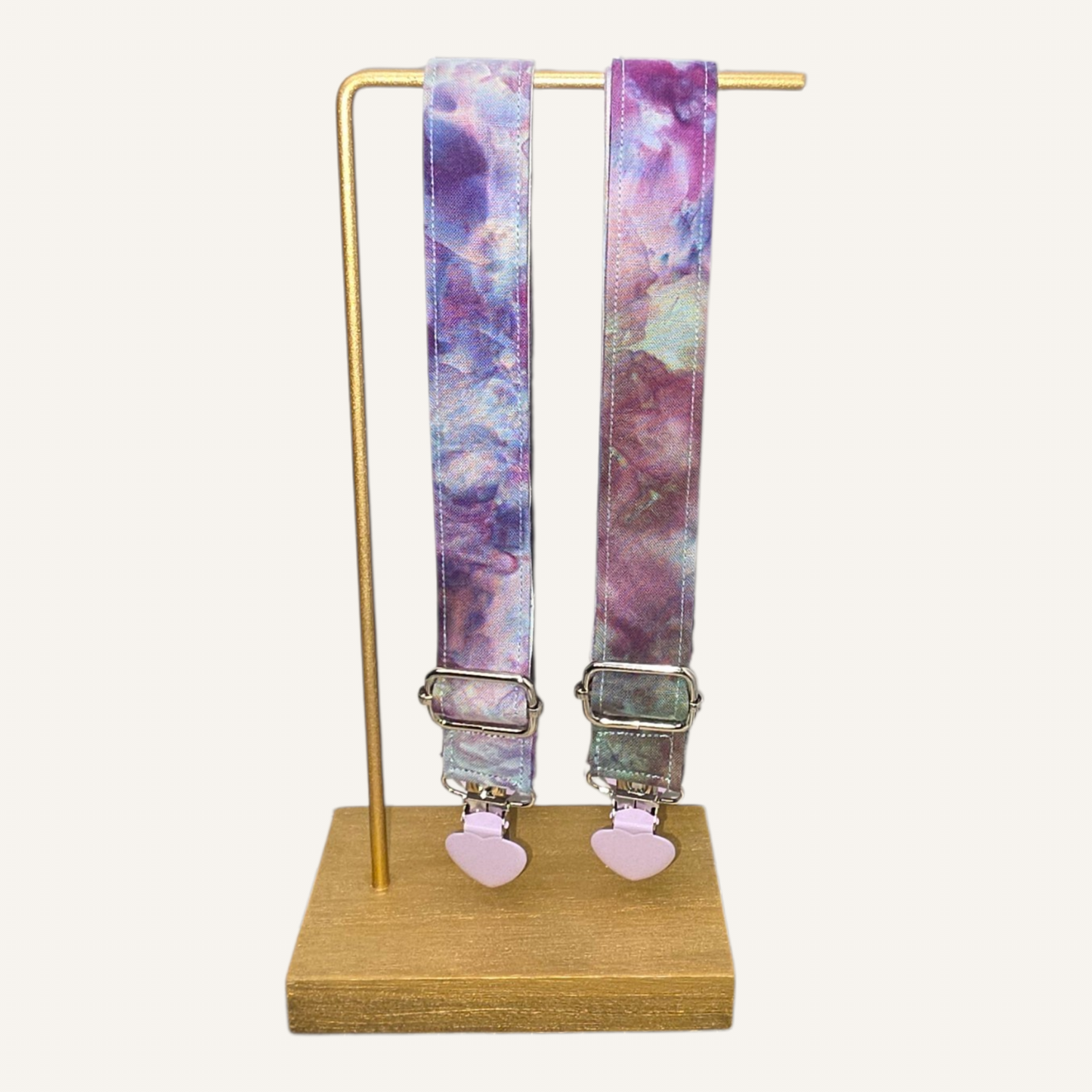 Alchemist V2 Strap with Purple Heart Clasps – Hand Printed Limited Drop (Sold Individually)