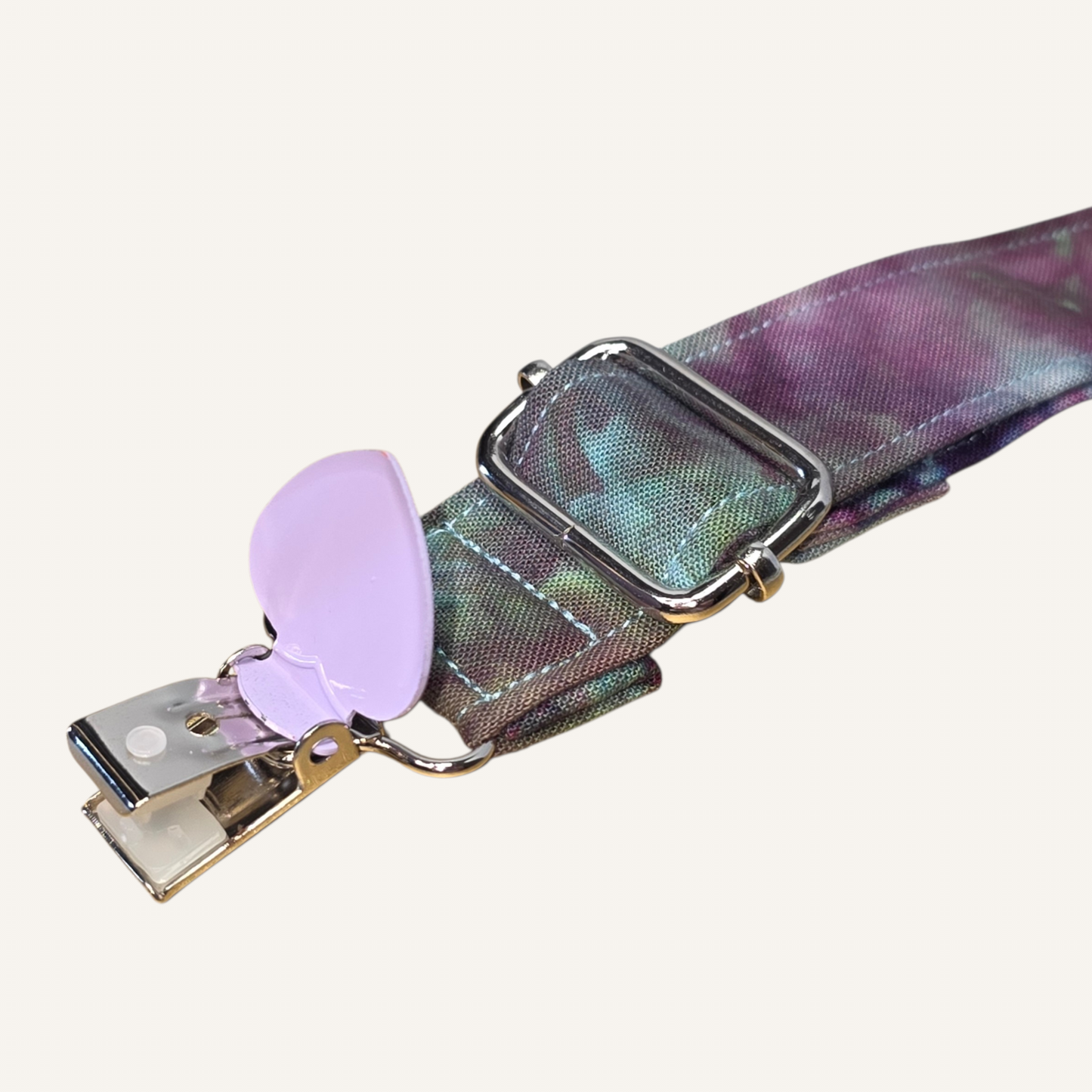 Alchemist V2 Strap with Purple Heart Clasps – Hand Printed Limited Drop (Sold Individually)