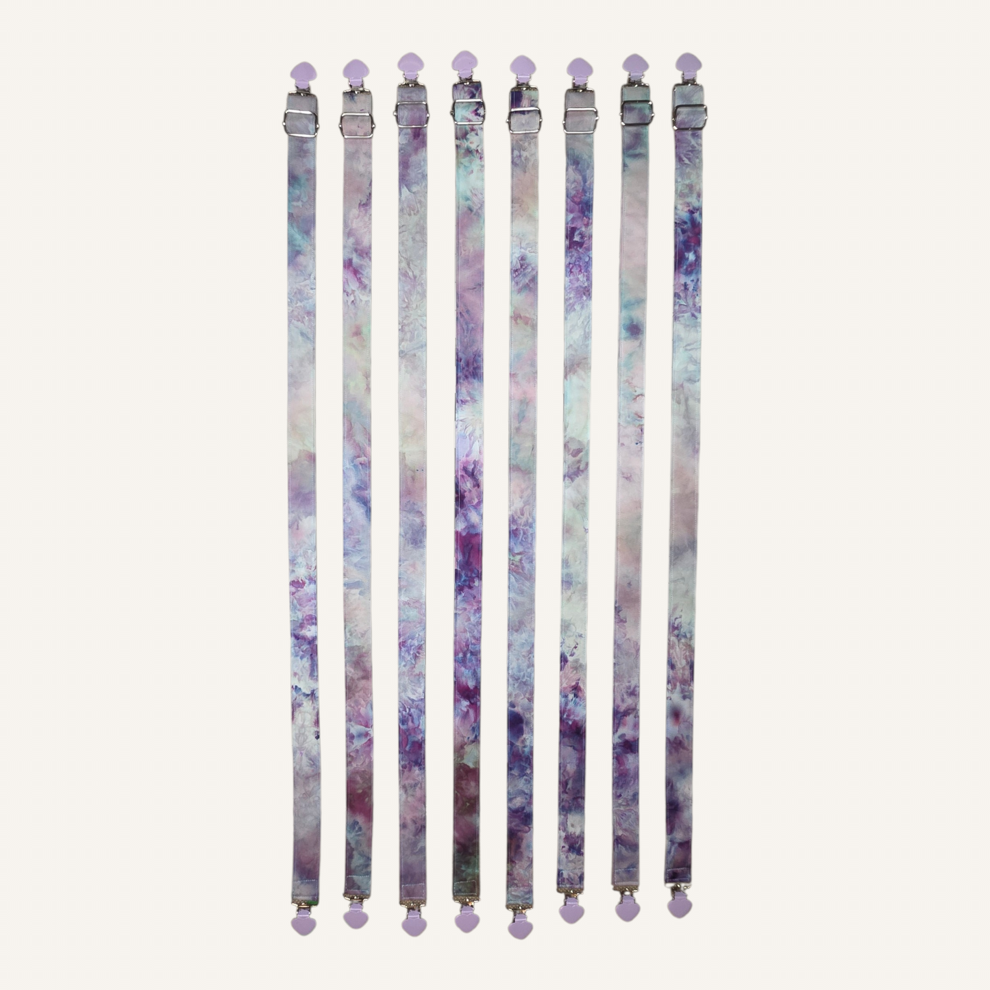 Alchemist V2 Strap with Purple Heart Clasps – Hand Printed Limited Drop (Sold Individually)