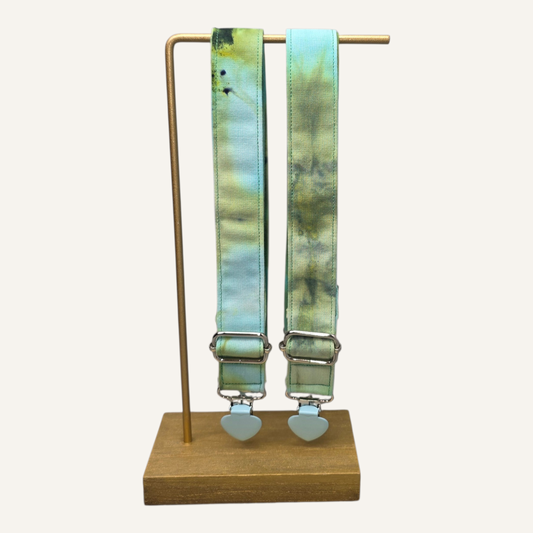 Dragon Heart V3 Strap with Aqua Heart Clasps – Hand Printed Limited Drop (Sold Individually)