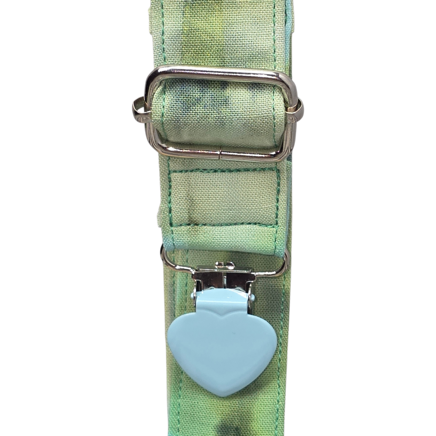 Dragon Heart V3 Strap with Aqua Heart Clasps – Hand Printed Limited Drop (Sold Individually)