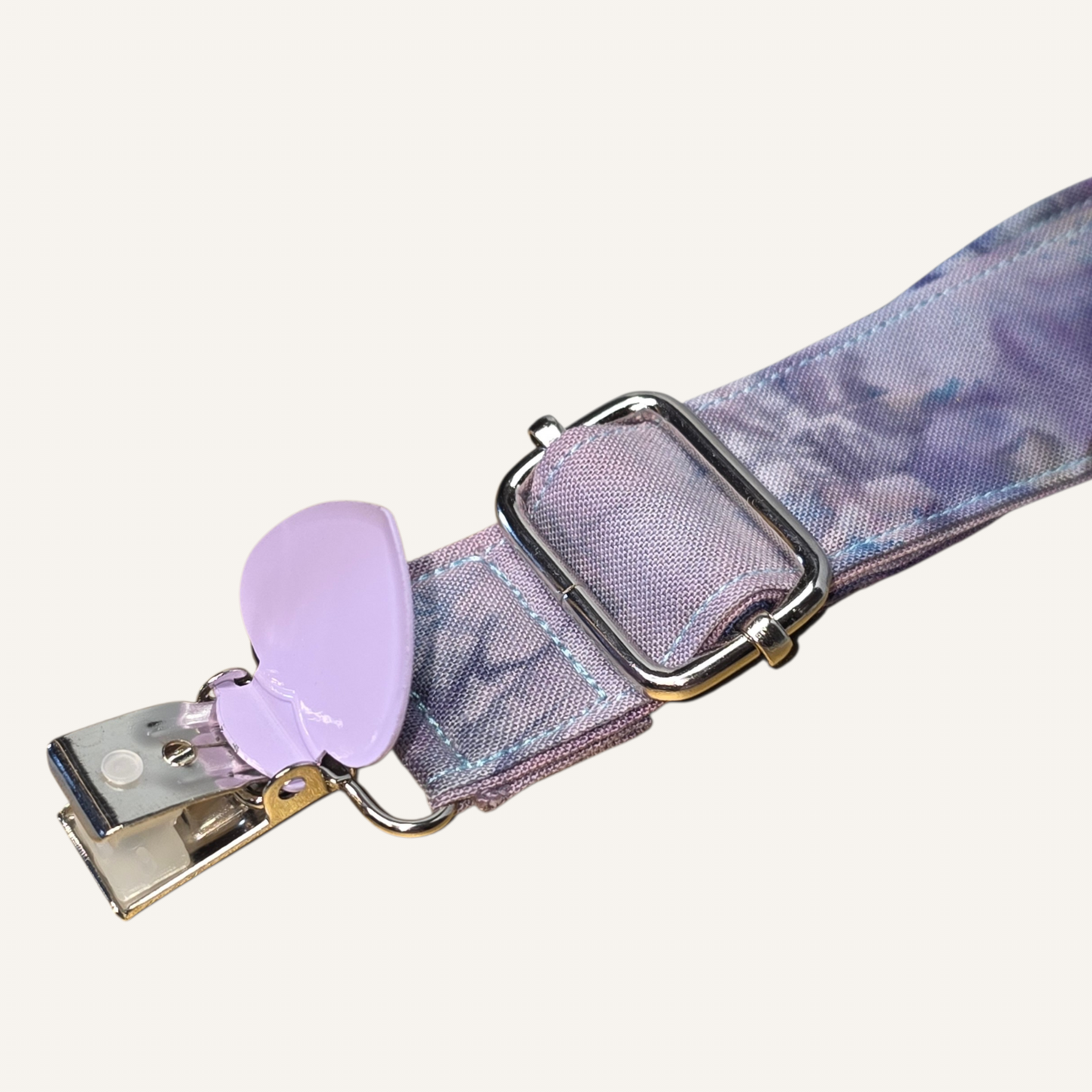 Interstellar x Avalon Strap with Purple Heart Clasps – Hand Printed Limited Drop (Sold Individually)