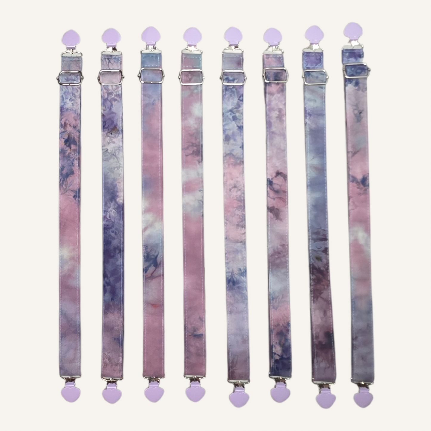 Interstellar x Avalon Strap with Purple Heart Clasps – Hand Printed Limited Drop (Sold Individually)