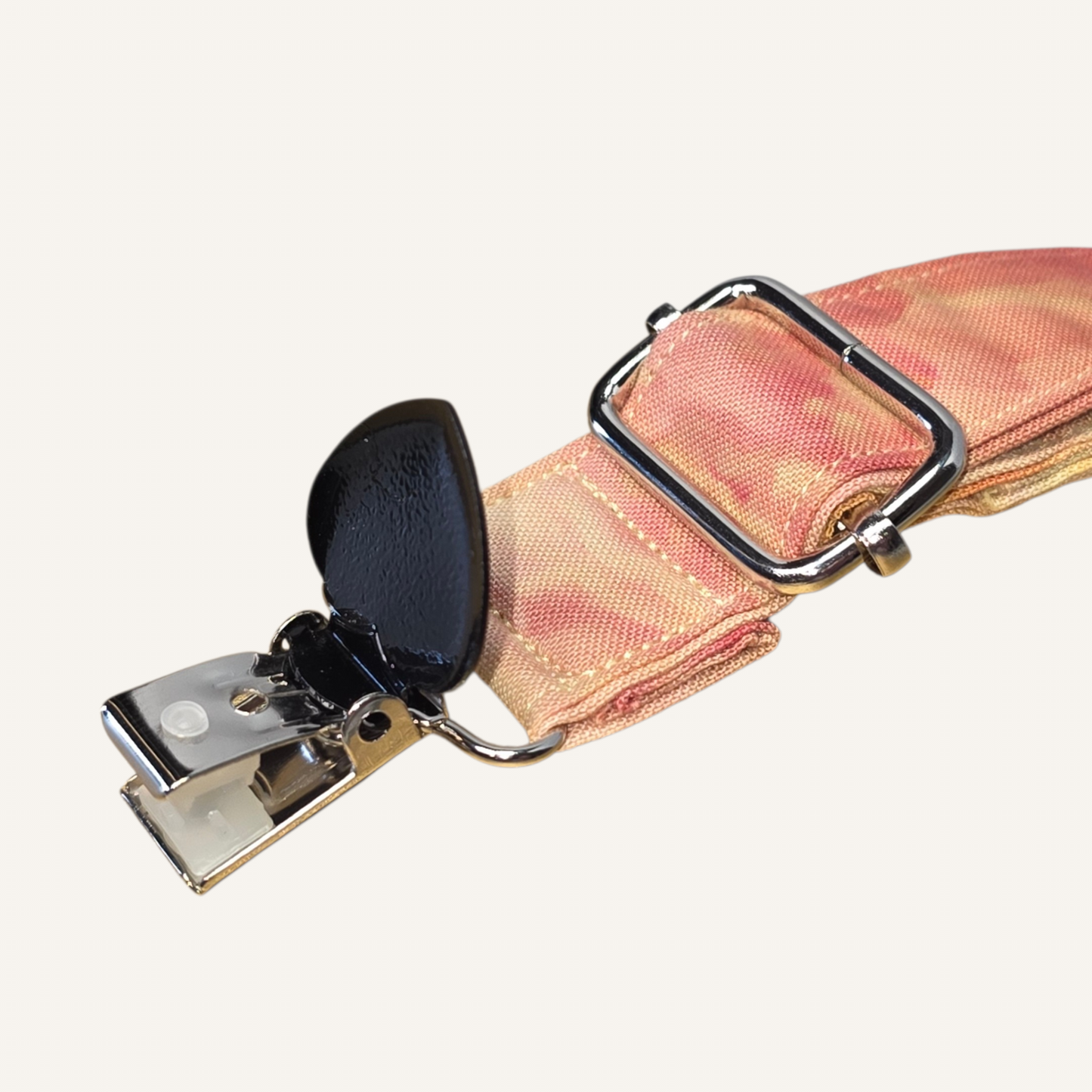 Phoenix Flame V3 Strap with Black Heart Clasps – Hand Printed Limited Drop (Sold Individually)