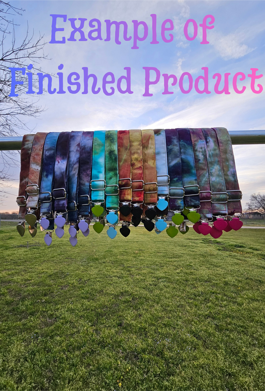 Preorder NEW COLORS Flow Star & Coat Straps with Heart Clasps