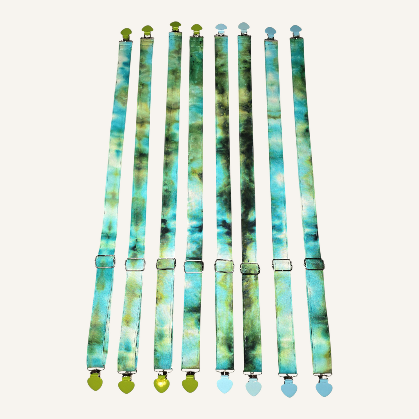 Dragon Heart V1 Strap with Heart Clasps – Hand Printed Limited Drop (Sold Individually)